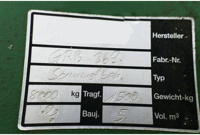 Sammelbehälter, Glascontainer, Absetzcontainer - Тросовый мультилифт: фото 4 Sammelbehälter, Glascontainer, Absetzcontainer - Тросовый мультилифт: фото 4