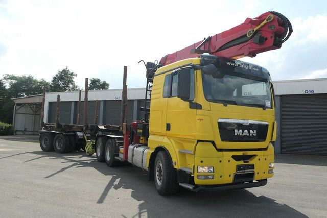 MAN 26.540 TGX/6x4/540 PS/Kran Epsilon/Blattfederung - Тягач: фото 1 MAN 26.540 TGX/6x4/540 PS/Kran Epsilon/Blattfederung - Тягач: фото 1