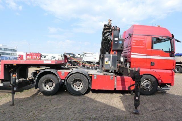 MAN 28.500 TGX 6x2, Kran PM 40528, Funk, Seilwinde - Тягач: фото 2 MAN 28.500 TGX 6x2, Kran PM 40528, Funk, Seilwinde - Тягач: фото 2