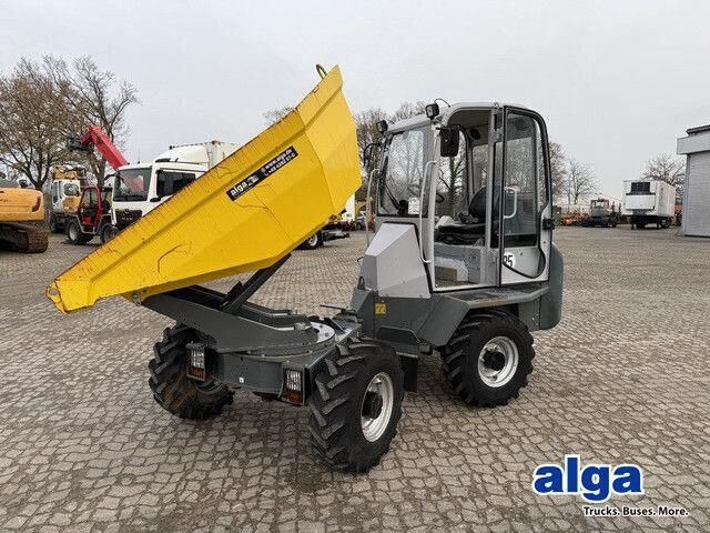 WACKER NEUSON Dumper, Kabine, Straßenzulassung, 1,75m³ - Сочленённый самосвал: фото 1 WACKER NEUSON Dumper, Kabine, Straßenzulassung, 1,75m³ - Сочленённый самосвал: фото 1