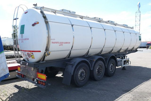 Zorzi 38 S ET, Isoliert, 32m³, 4 Kammern, BPW - Полуприцеп-цистерна: фото 3 Zorzi 38 S ET, Isoliert, 32m³, 4 Kammern, BPW - Полуприцеп-цистерна: фото 3