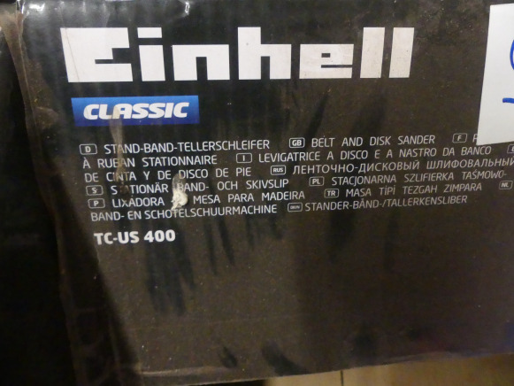 Ponceuse à bande Einhell TC-US400 - Металлообрабатывающий станок: фото 2 Ponceuse à bande Einhell TC-US400 - Металлообрабатывающий станок: фото 2
