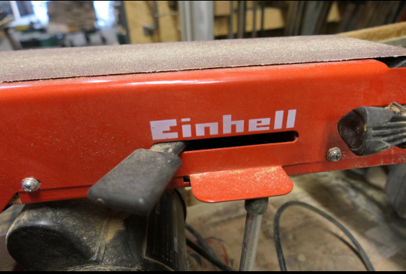 Ponceuse à bande + lapidaire Einhell TC-US 400 - Деревообрабатывающий станок: фото 5 Ponceuse à bande + lapidaire Einhell TC-US 400 - Деревообрабатывающий станок: фото 5