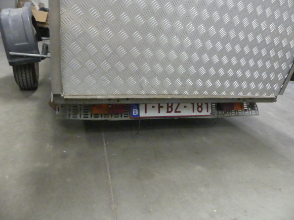 Прицеп Remorque simple essieu 500 kg marque et modèle inconnu: фото 8