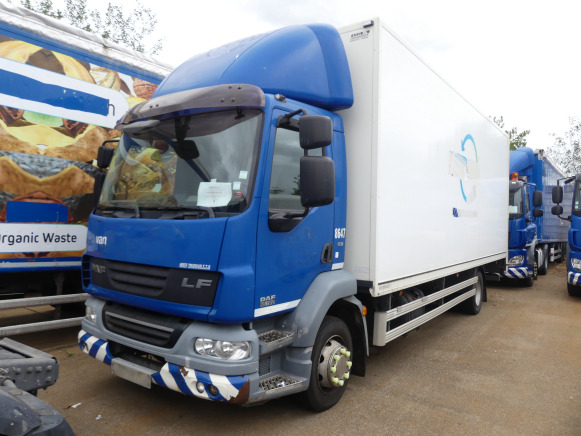 REF:8647 - Camion Fourgon DAF FA-LF55 (2011-110.163 km) - Грузовик с закрытым кузовом: фото 1 REF:8647 - Camion Fourgon DAF FA-LF55 (2011-110.163 km) - Грузовик с закрытым кузовом: фото 1