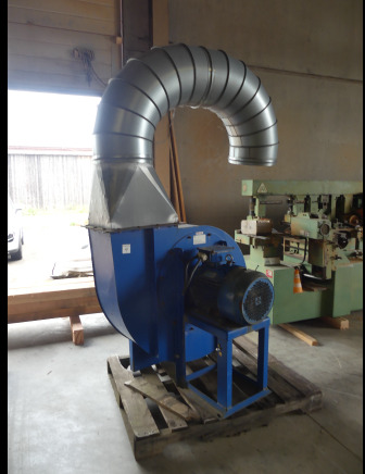 Turbine d'aspiration pour copeaux et tuyaux - Промышленное климатическое оборудование: фото 1 Turbine d'aspiration pour copeaux et tuyaux - Промышленное климатическое оборудование: фото 1