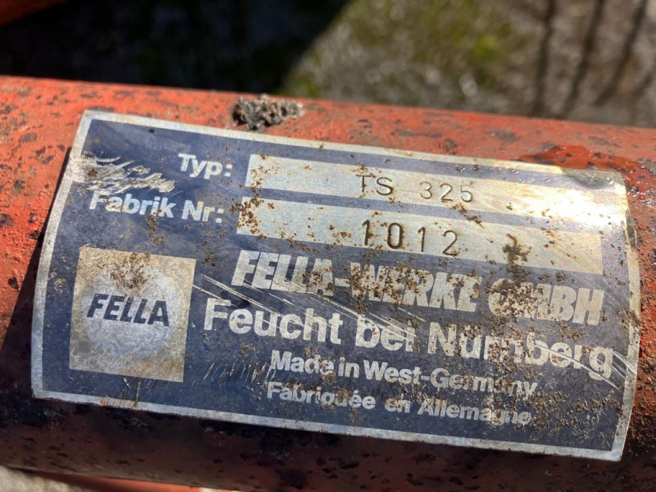 Fella TS 325 в лизинг Fella TS 325: фото 9 Fella TS 325 в лизинг Fella TS 325: фото 9