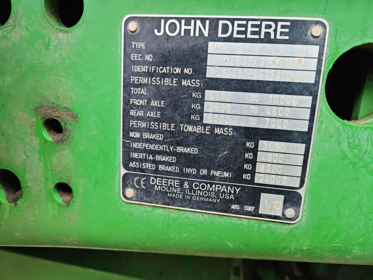 Трактор John Deere 6630 PREMIUM: фото 8 Трактор John Deere 6630 PREMIUM: фото 8