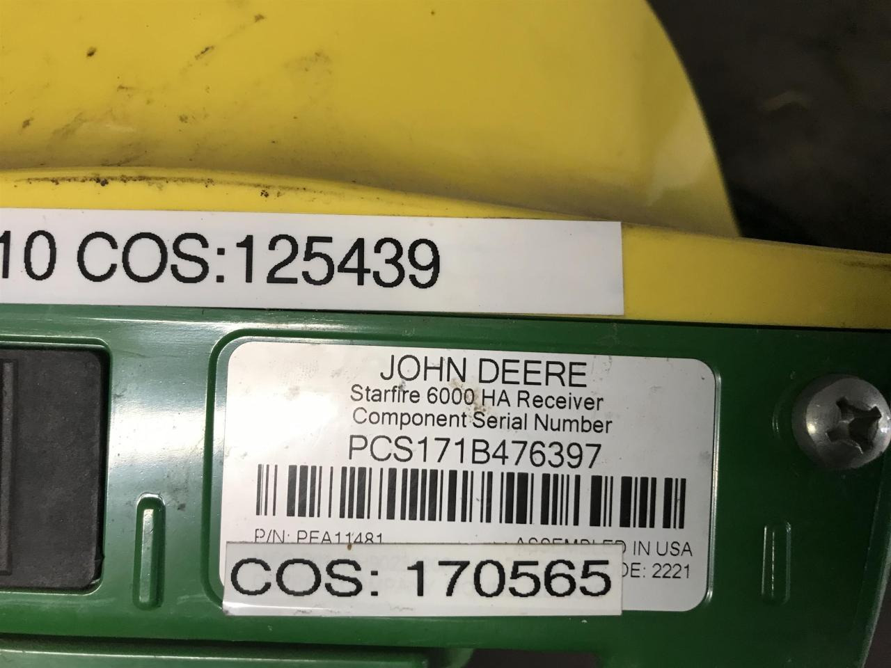 John Deere SF6000 - Система навигации для Сельскохозяйственной техники: фото 3 John Deere SF6000 - Система навигации для Сельскохозяйственной техники: фото 3