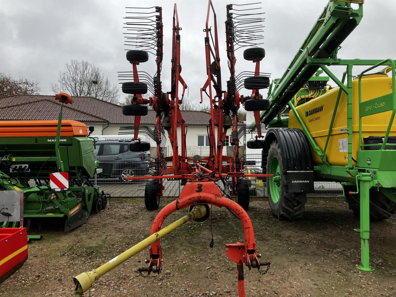 Kuhn GA 7501 - Сеноворошилка: фото 2 Kuhn GA 7501 - Сеноворошилка: фото 2