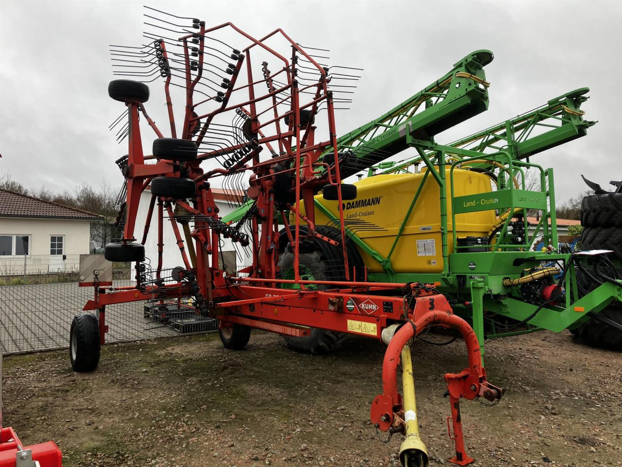 Kuhn GA 7501 - Сеноворошилка: фото 1 Kuhn GA 7501 - Сеноворошилка: фото 1