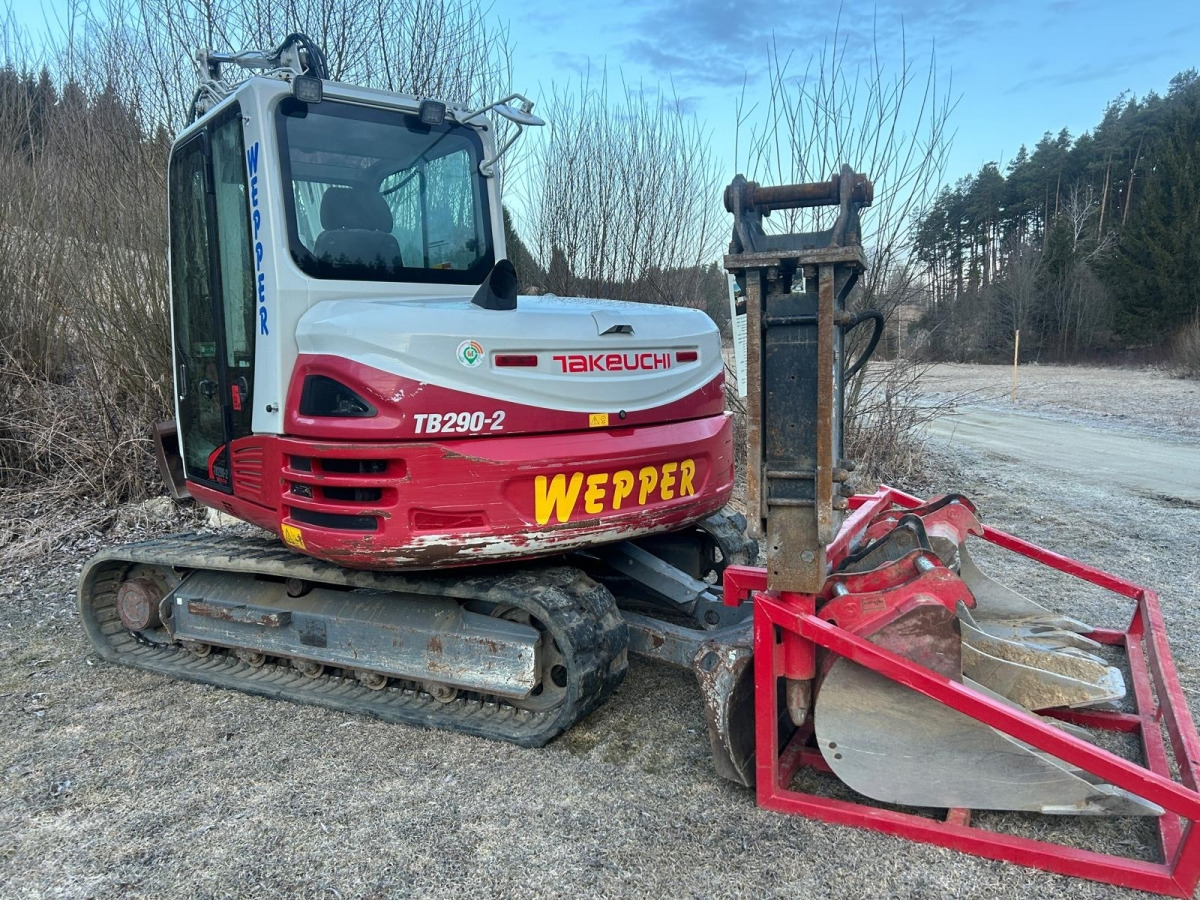 Takeuchi TB290-2 Bagger, Minibagger - Мини-экскаватор: фото 2 Takeuchi TB290-2 Bagger, Minibagger - Мини-экскаватор: фото 2