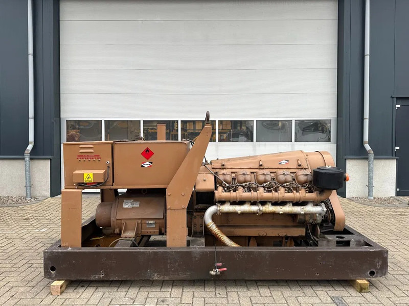 Alsthom V102 unelec 140 kVA generatorset ex Emergency Noodstroom Aggregaat - Электрогенератор: фото 1 Alsthom V102 unelec 140 kVA generatorset ex Emergency Noodstroom Aggregaat - Электрогенератор: фото 1