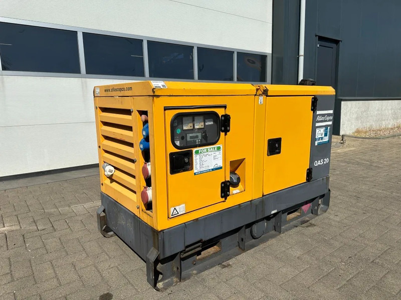 Электрогенератор Atlas-Copco QAS 20 Kubota Leroy Somer 20 kVA Silent Rental generatorrset Stage 3A: фото 5