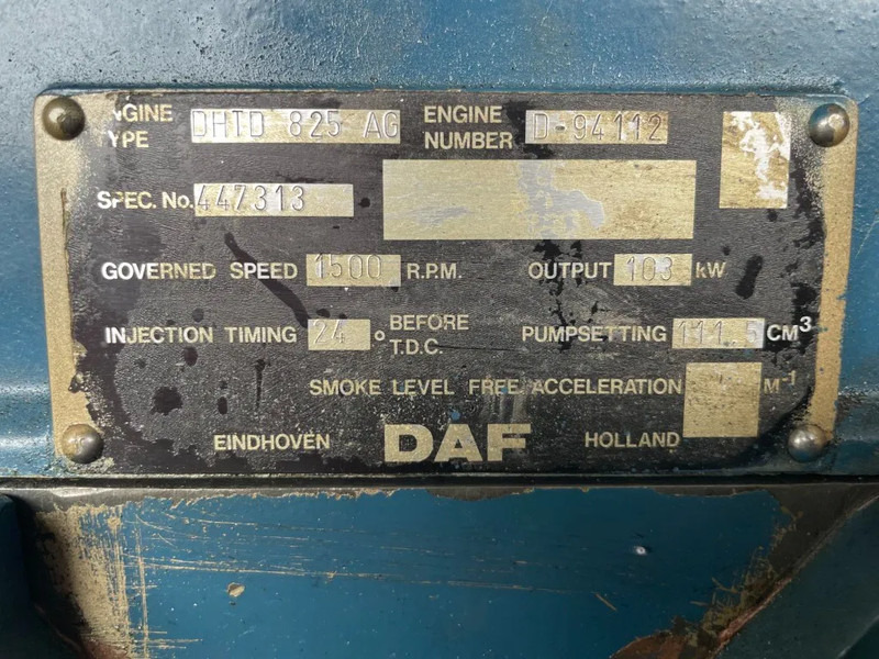 DAF DHTD 825 AG dieselmotor, 140 PK als nieuw! - Двигатель для Погрузочно-разгрузочной техники: фото 4 DAF DHTD 825 AG dieselmotor, 140 PK als nieuw! - Двигатель для Погрузочно-разгрузочной техники: фото 4
