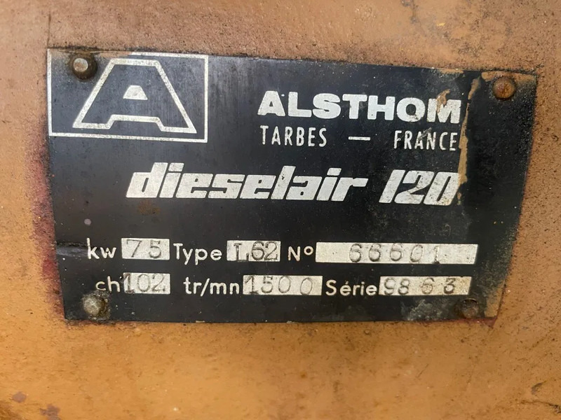 Dieselair Alsthom Unelec 85 kVA noodstroom generatorset ex Emergency - Электрогенератор: фото 3 Dieselair Alsthom Unelec 85 kVA noodstroom generatorset ex Emergency - Электрогенератор: фото 3