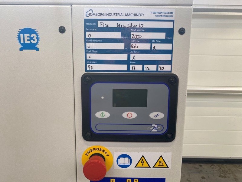 Fiac New Silver 10 Silent 7.5 kW 860 L / min 10 bar Elektrische Schroefcompressor - Воздушный компрессор: фото 4 Fiac New Silver 10 Silent 7.5 kW 860 L / min 10 bar Elektrische Schroefcompressor - Воздушный компрессор: фото 4