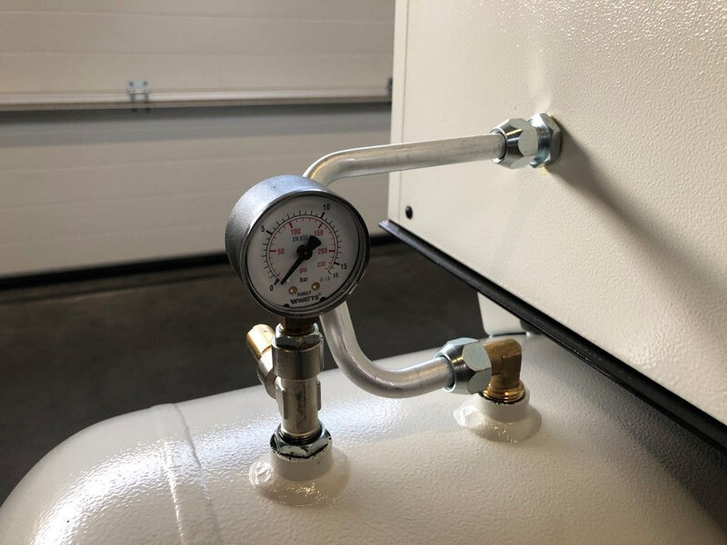 Новый Воздушный компрессор Fiac New Silver 7.5 / 300 Silent 5.5 kW 720 L / min  10 Bar Elektrische schroefcompressor met ketel: фото 13