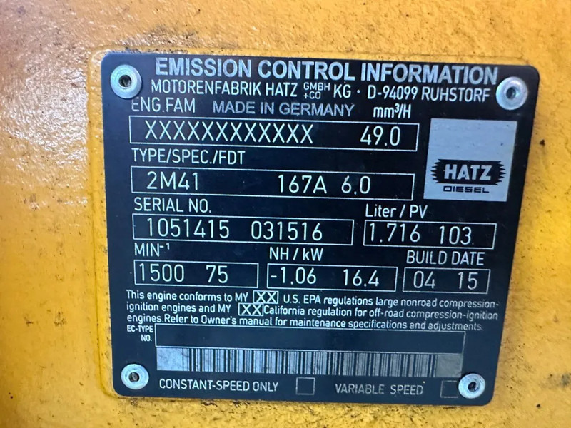 Hatz 2M41 15 kVA generatorset - Электрогенератор: фото 3 Hatz 2M41 15 kVA generatorset - Электрогенератор: фото 3