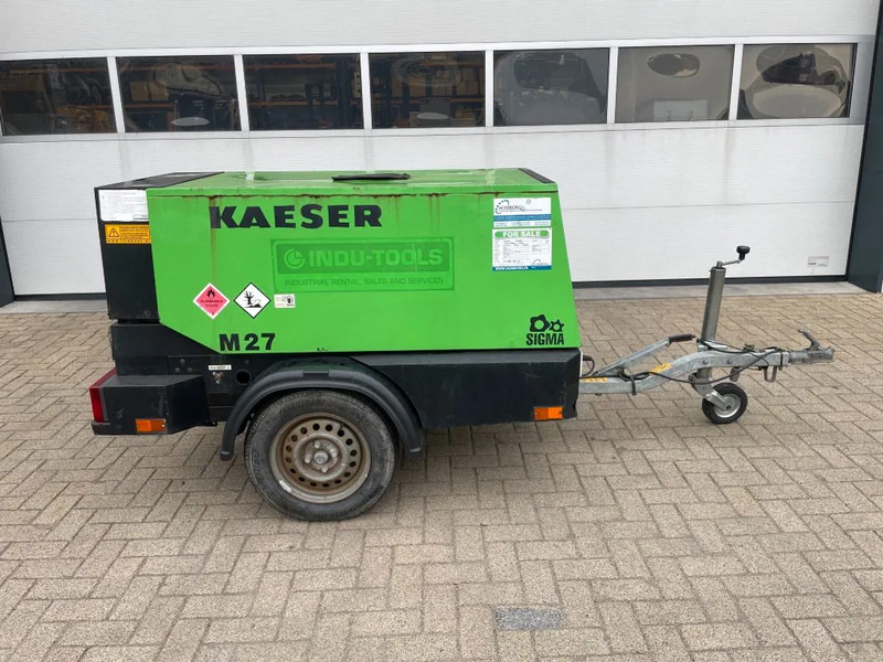 Kaeser M27 Kubota 2,7 m3 / min 7 Bar 18 kW Mobiele Silent Diesel Compressor - Воздушный компрессор: фото 1 Kaeser M27 Kubota 2,7 m3 / min 7 Bar 18 kW Mobiele Silent Diesel Compressor - Воздушный компрессор: фото 1