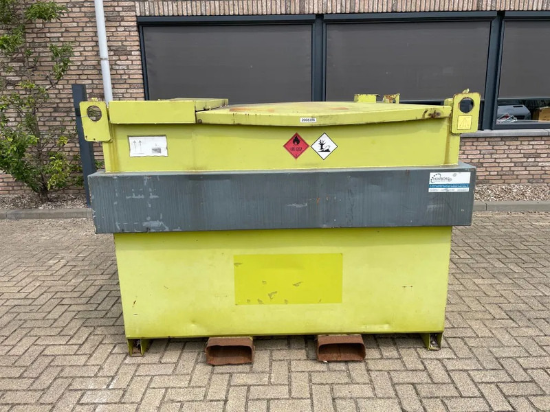Kiwa IBC Steenbergen 2000 liter Dieseltank met Handpomp Milieutank - Резервуар для хранения: фото 1 Kiwa IBC Steenbergen 2000 liter Dieseltank met Handpomp Milieutank - Резервуар для хранения: фото 1