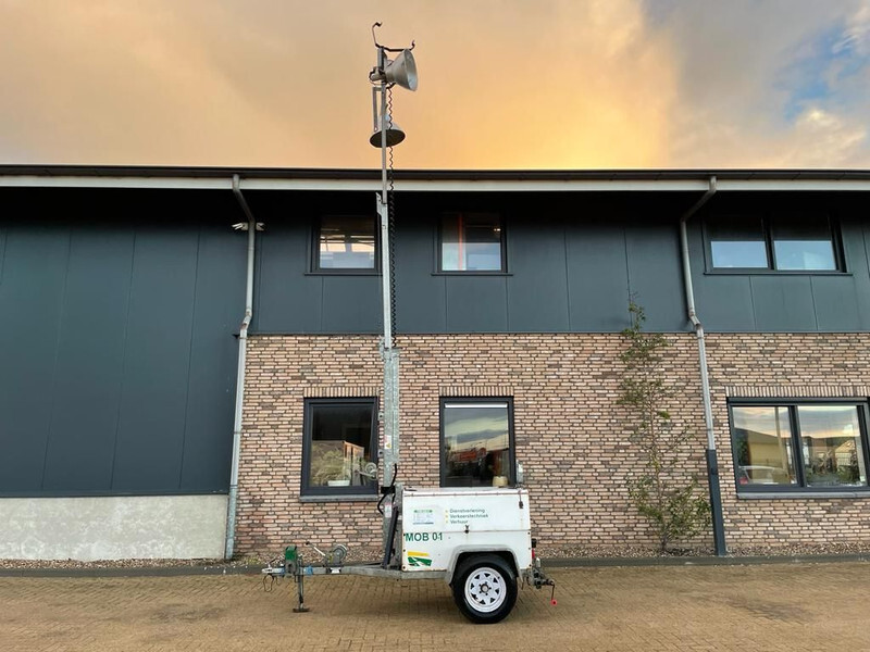 Осветительная мачта Perkins Mecc Alte Spa 5 kVA Mobiele Lichtmast Aggregaat Light Tower: фото 9