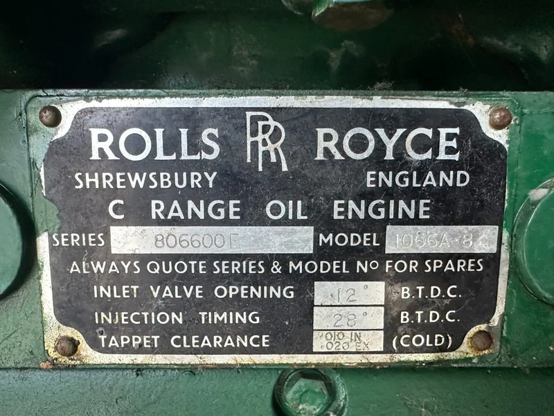 Rolls-Royce 1066A - 8 Leroy Somer 225 kVA Silent noodstroom generatorset ex Emergency - Электрогенератор: фото 3 Rolls-Royce 1066A - 8 Leroy Somer 225 kVA Silent noodstroom generatorset ex Emergency - Электрогенератор: фото 3