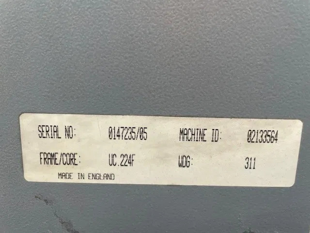 Stamford 70 kVA generatordeel UCI224F1 - Электрогенератор: фото 5 Stamford 70 kVA generatordeel UCI224F1 - Электрогенератор: фото 5