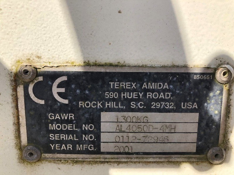 Осветительная мачта Terex Kubota Leroy Somer 7 kVA lichtmast aggregaat light tower: фото 9