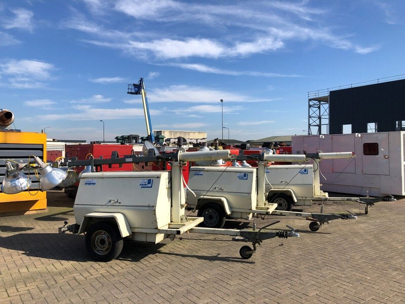 Осветительная мачта Terex Kubota Leroy Somer 7 kVA lichtmast aggregaat light tower: фото 7