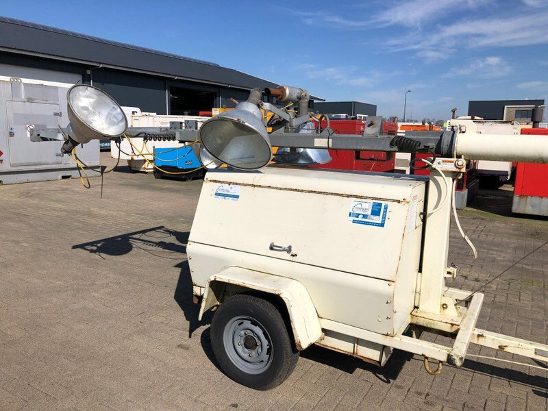 Осветительная мачта Terex Kubota Leroy Somer 7 kVA lichtmast aggregaat light tower: фото 20