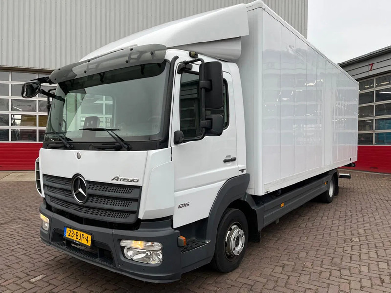 Mercedes-Benz Atego 816 - Грузовик с закрытым кузовом: фото 1 Mercedes-Benz Atego 816 - Грузовик с закрытым кузовом: фото 1