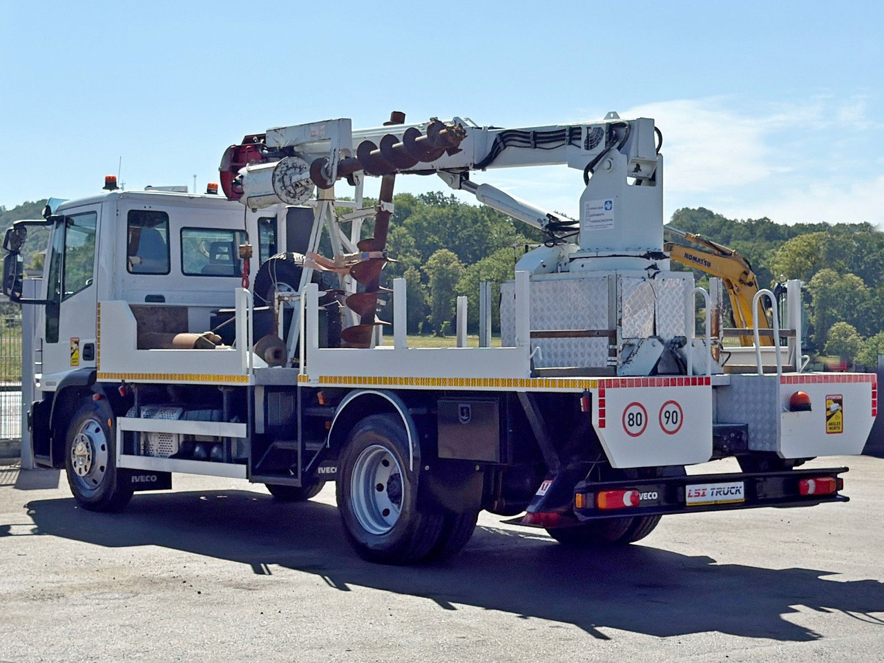 Грузовик, Автоманипулятор Iveco Eurocargo 120E22 * Bohrgerät auf LKW + FUNK *TOP: фото 8