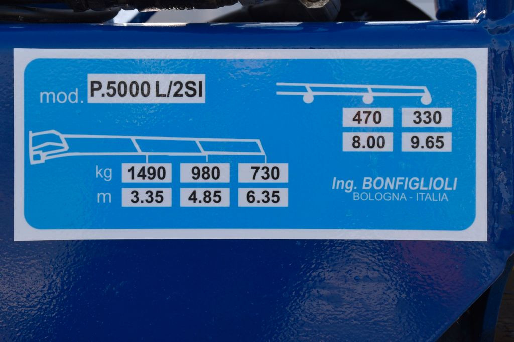 Малотоннажный бортовой грузовик Iveco Daily 72-170 Pritsche 3,80 m Bonfiglioli P.5000: фото 9