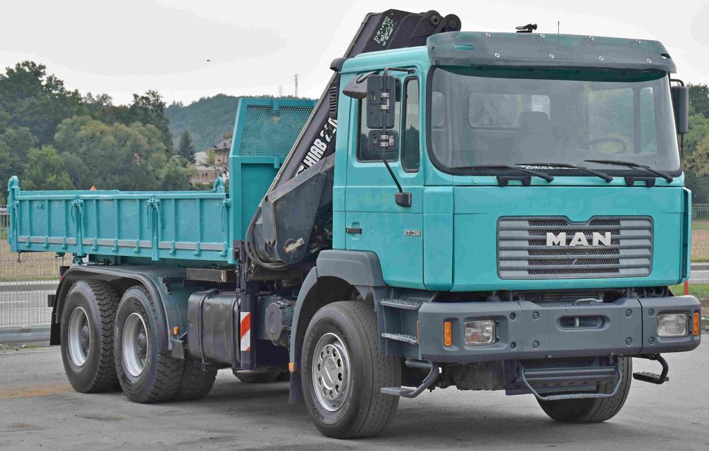 MAN 27-314 * HIAB 220 C - 3 + FUNK * 6x4 - Самосвал, Автоманипулятор: фото 4 MAN 27-314 * HIAB 220 C - 3 + FUNK * 6x4 - Самосвал, Автоманипулятор: фото 4