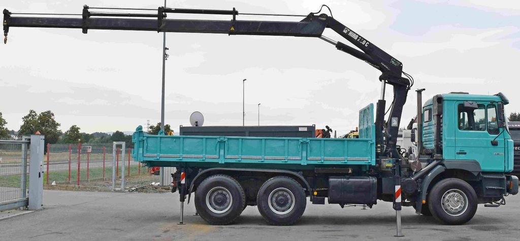 MAN 27-314 * HIAB 220 C - 3 + FUNK * 6x4 - Самосвал, Автоманипулятор: фото 5 MAN 27-314 * HIAB 220 C - 3 + FUNK * 6x4 - Самосвал, Автоманипулятор: фото 5