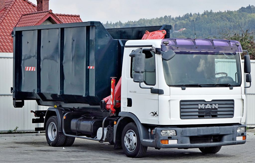 MAN TGL 7.150 Abrollkipper + Kran !! MAN TGL 7.150 Abrollkipper + Kran !! - Автоманипулятор, Крюковой мультилифт: фото 3 MAN TGL 7.150 Abrollkipper + Kran !! MAN TGL 7.150 Abrollkipper + Kran !! - Автоманипулятор, Крюковой мультилифт: фото 3