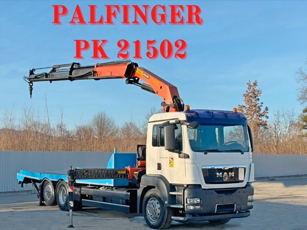 MAN TGS 26.400 * PALFINGER PK 21502 + FUNK* - Автоманипулятор: фото 1 MAN TGS 26.400 * PALFINGER PK 21502 + FUNK* - Автоманипулятор: фото 1