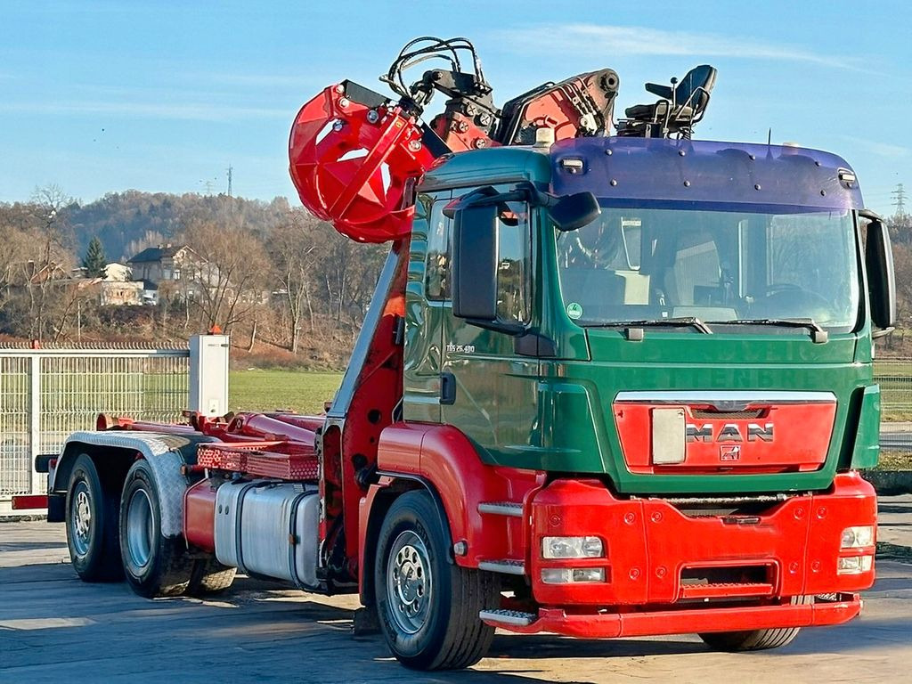 MAN TGS 26.480 * Abrollkipper * JONSERED 1620 Z! - Крюковой мультилифт, Автоманипулятор: фото 4 MAN TGS 26.480 * Abrollkipper * JONSERED 1620 Z! - Крюковой мультилифт, Автоманипулятор: фото 4