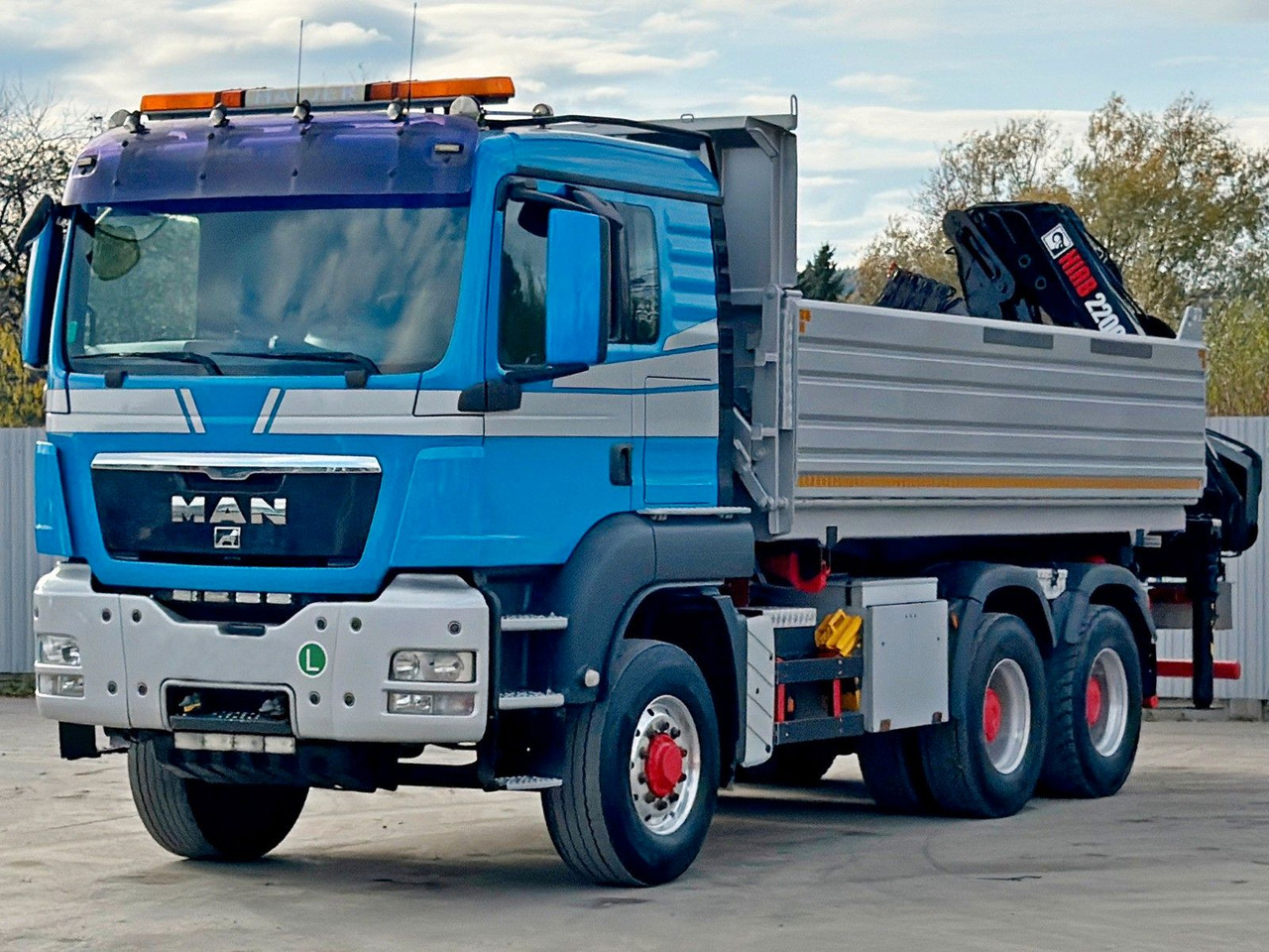 MAN TGS 26.480 * HIAB 220 - C5 + FUNK / 6x6 - Самосвал, Автоманипулятор: фото 4 MAN TGS 26.480 * HIAB 220 - C5 + FUNK / 6x6 - Самосвал, Автоманипулятор: фото 4