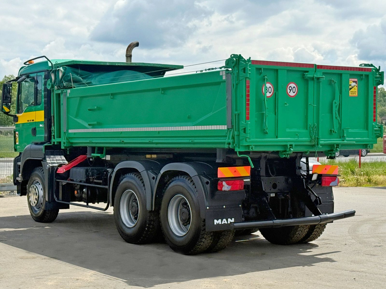 Самосвал, Автоманипулятор MAN TGS 33.360 * KIPPER 5,10 m  / 6x4 * TOPZUSTAND: фото 8