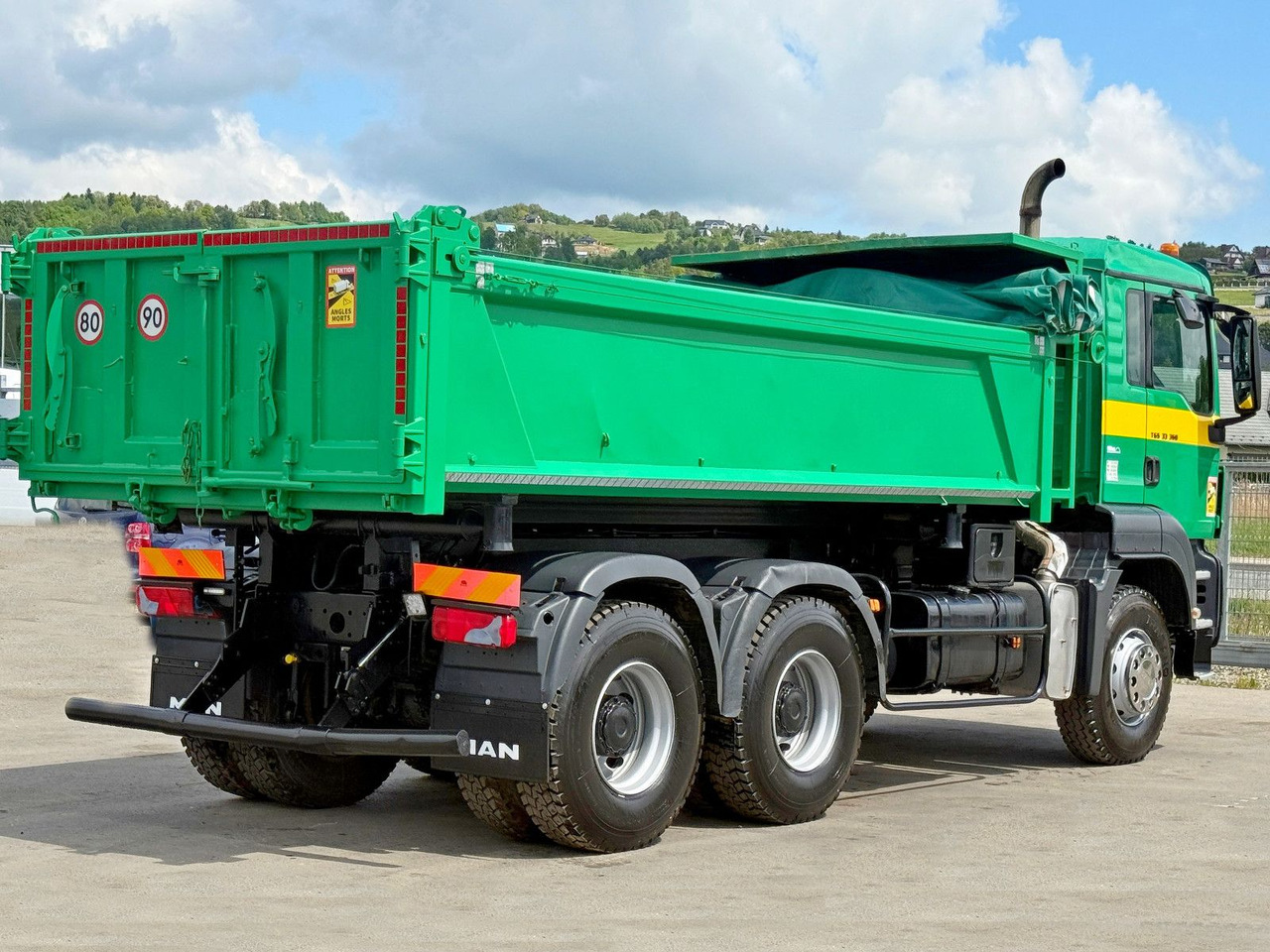 Самосвал, Автоманипулятор MAN TGS 33.360 * KIPPER 5,10 m  / 6x4 * TOPZUSTAND: фото 7