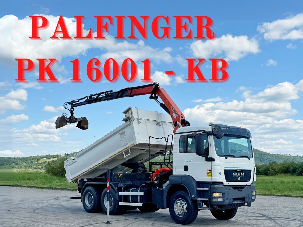 MAN TGS 33.360 * PK 16001 - KB + FUNK * 6x4 - Автоманипулятор: фото 1 MAN TGS 33.360 * PK 16001 - KB + FUNK * 6x4 - Автоманипулятор: фото 1