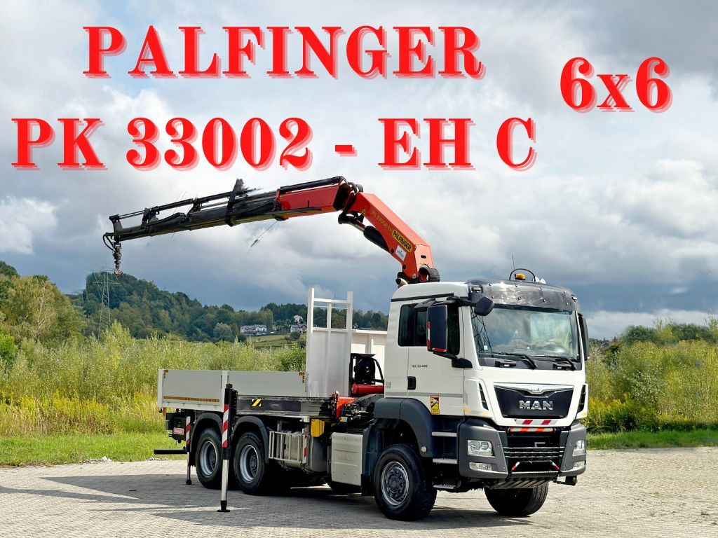 MAN TGS 33.480 * PK 33002-EH C + FUNK/6x6 * TOP - Автоманипулятор: фото 1 MAN TGS 33.480 * PK 33002-EH C + FUNK/6x6 * TOP - Автоманипулятор: фото 1