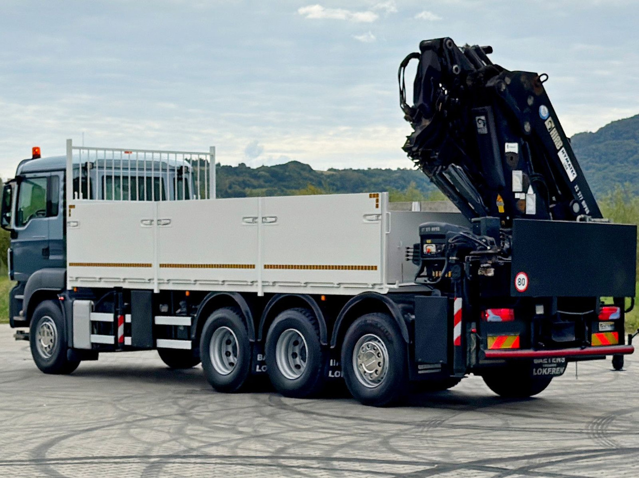 Автоманипулятор MAN TGS 35.400*HIAB 377 E-5 HIPRO+JIB 70X-3FUNK /8x4: фото 6