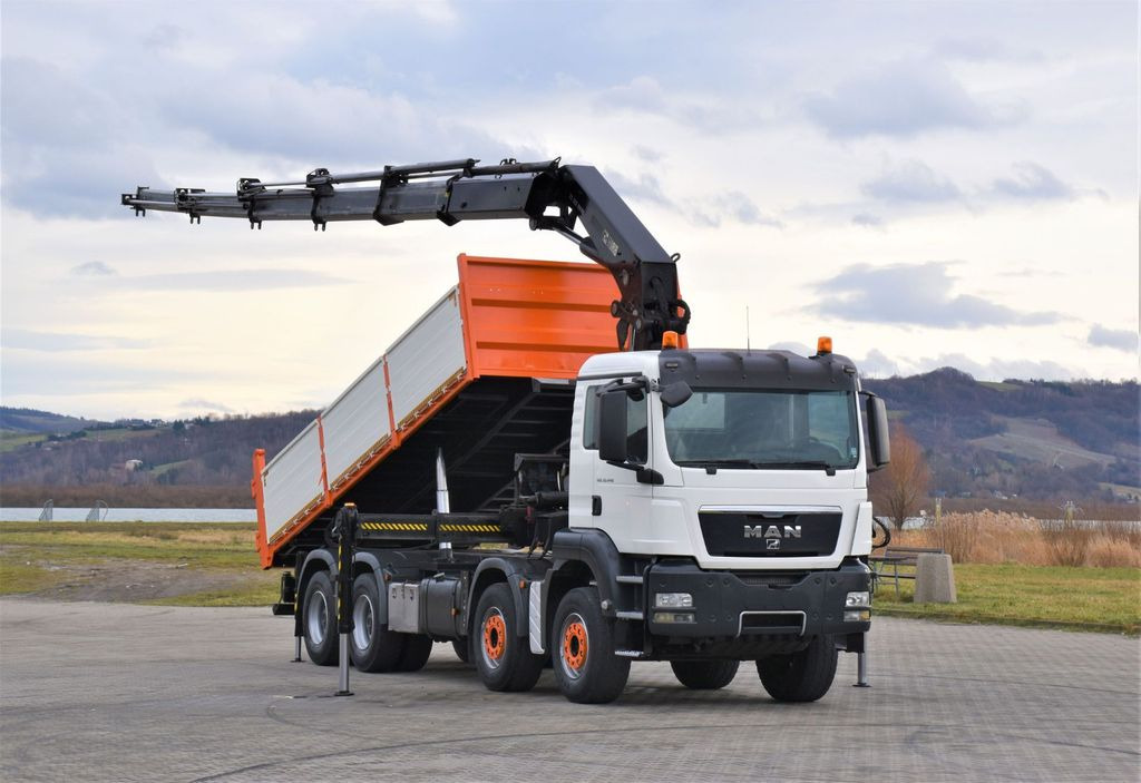 MAN TGS 35.440 * HIAB 322 EP-5HIPRO+FUNK / 8x4! - Автоманипулятор, Самосвал: фото 2 MAN TGS 35.440 * HIAB 322 EP-5HIPRO+FUNK / 8x4! - Автоманипулятор, Самосвал: фото 2