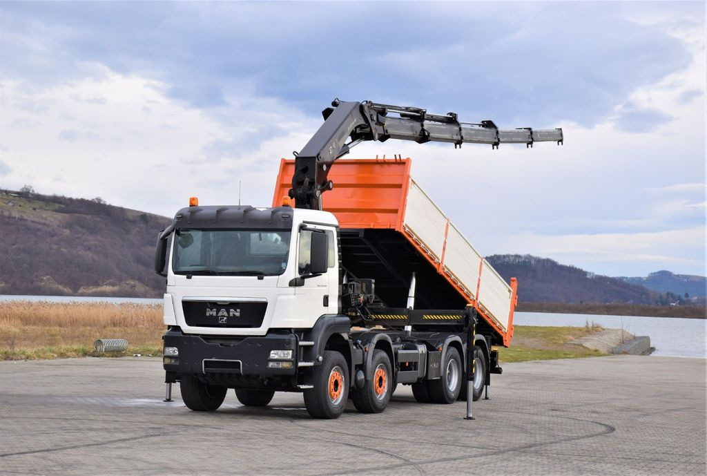 MAN TGS 35.440 * HIAB 322 EP-5HIPRO+FUNK / 8x4! - Самосвал, Автоманипулятор: фото 2 MAN TGS 35.440 * HIAB 322 EP-5HIPRO+FUNK / 8x4! - Самосвал, Автоманипулятор: фото 2