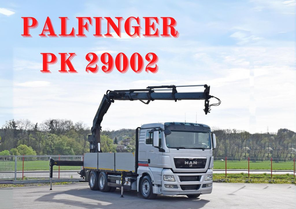 MAN TGX 26.440 Pritsche 6,40 m* PK 29002+FUNK *6x4 MAN TGX 26.440 Pritsche 6,40 m* PK 29002+FUNK *6x4 - Автоманипулятор: фото 1 MAN TGX 26.440 Pritsche 6,40 m* PK 29002+FUNK *6x4 MAN TGX 26.440 Pritsche 6,40 m* PK 29002+FUNK *6x4 - Автоманипулятор: фото 1