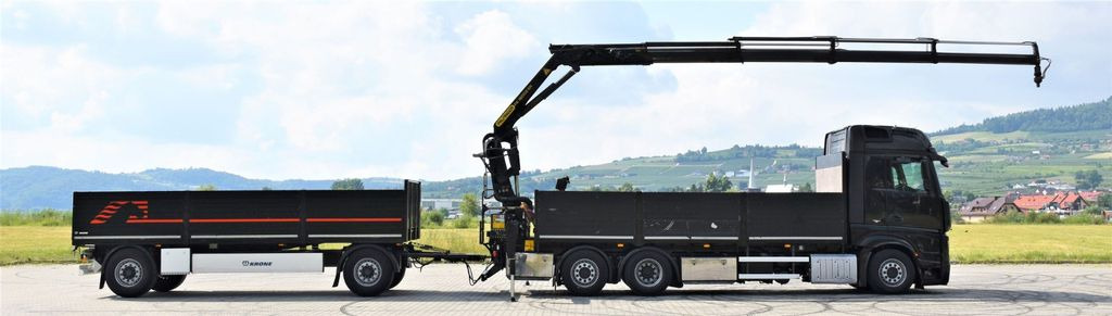 Mercedes-Benz ACTROS 2542 + PK18002-EH C/FUNK + Anhänger! - Автоманипулятор, Грузовик бортовой/ Платформа: фото 5 Mercedes-Benz ACTROS 2542 + PK18002-EH C/FUNK + Anhänger! - Автоманипулятор, Грузовик бортовой/ Платформа: фото 5