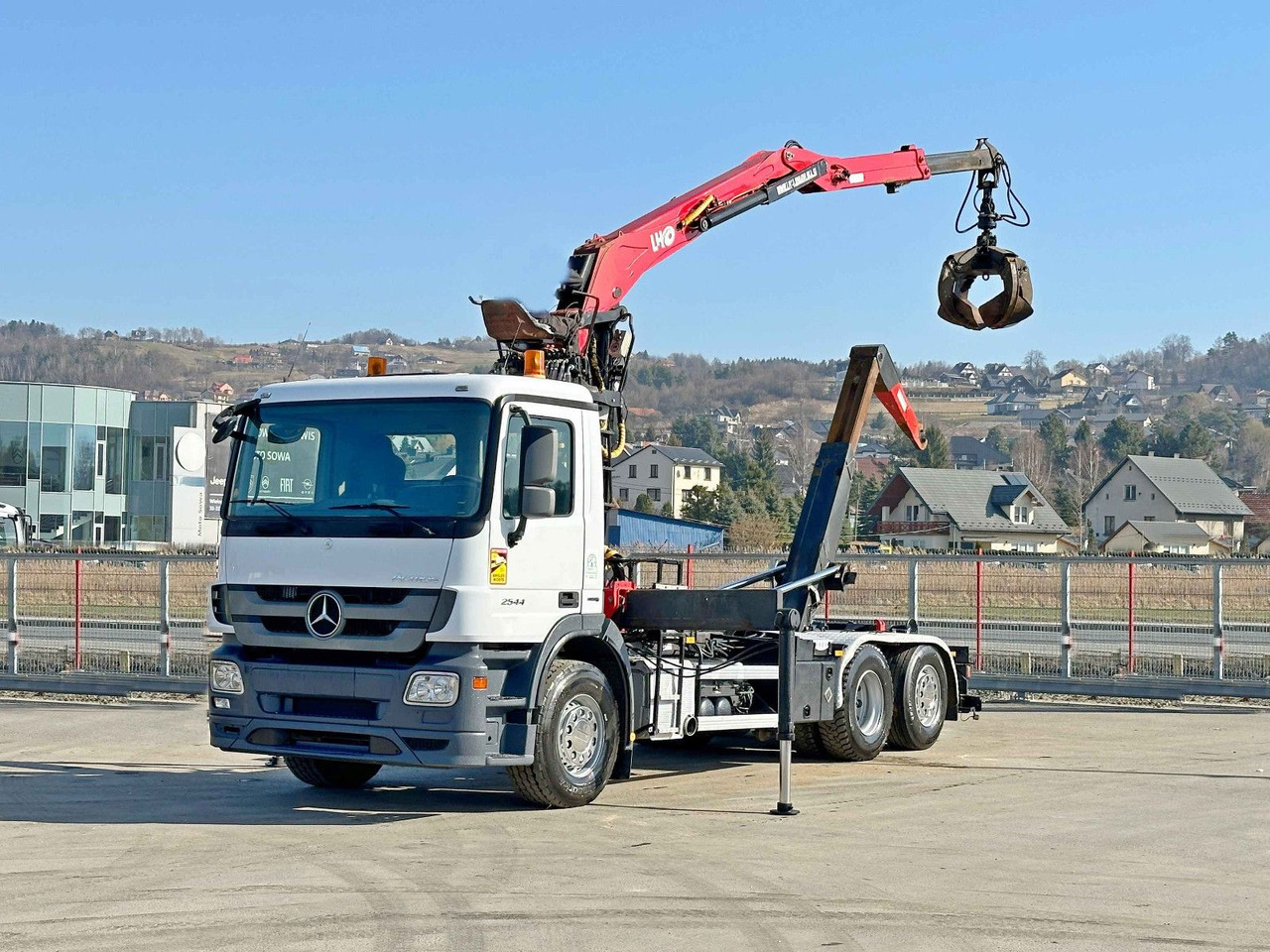 Mercedes-Benz ACTROS 2544 * ABROLLKIPPER * LHO L190Z(78) * TOP - Крюковой мультилифт, Автоманипулятор: фото 2 Mercedes-Benz ACTROS 2544 * ABROLLKIPPER * LHO L190Z(78) * TOP - Крюковой мультилифт, Автоманипулятор: фото 2